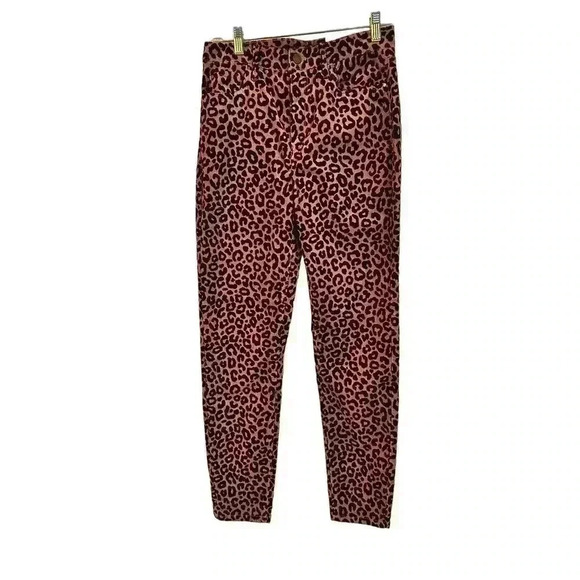Ann Taylor Pants - NWT Ann Taylor Animal Print The Skinny High Rise Corduroy Pants Size 4